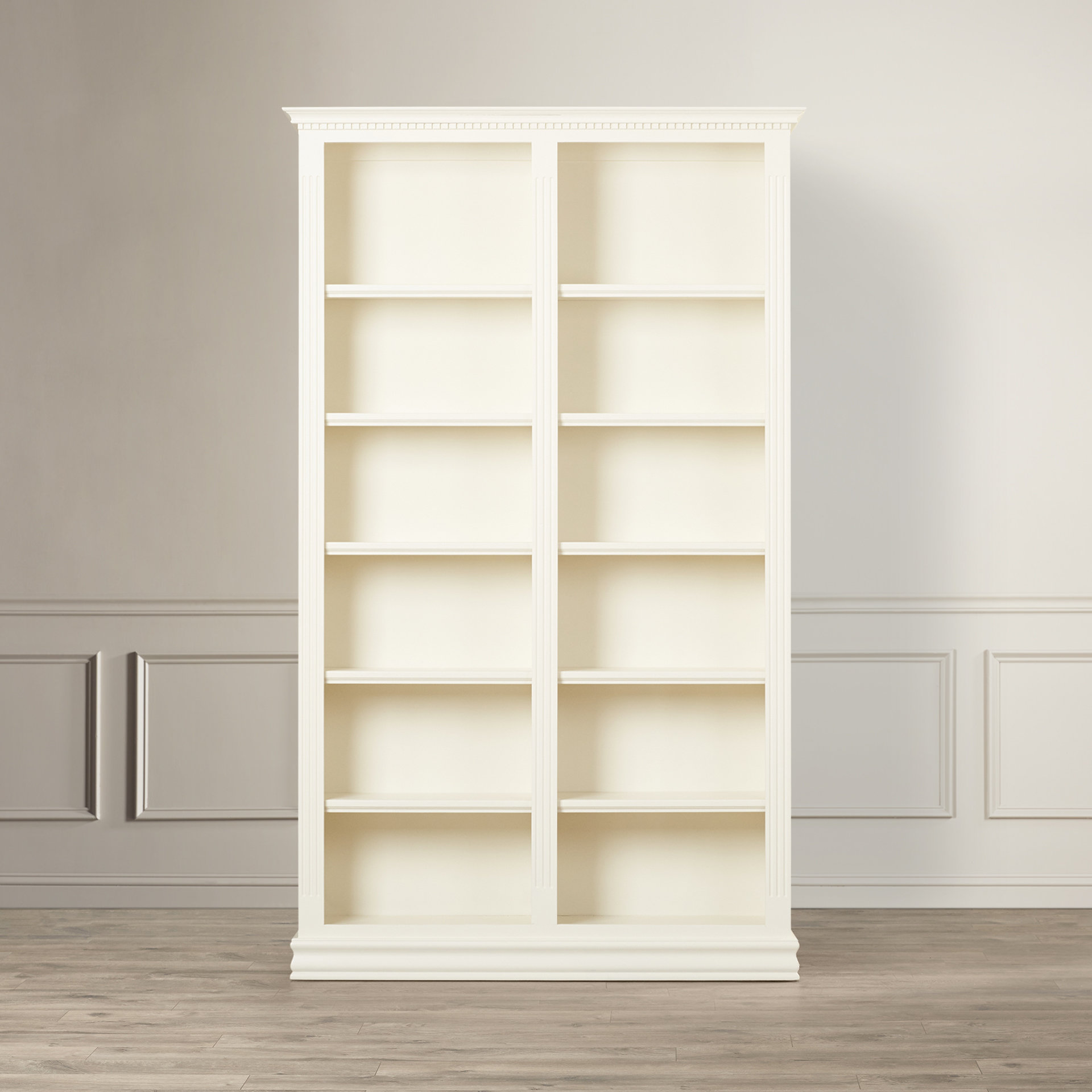 A&E Wood Designs Hampton Standard Bookcase & Reviews Wayfair